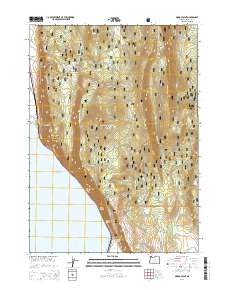 2014 Map of Modoc Point, 2014 Print