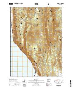 2020 Map of Modoc Point, 2020 Print