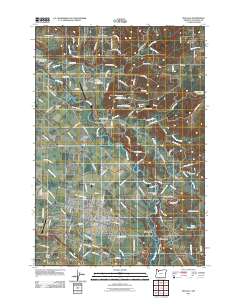 2011 Map of Molalla, 2011 Print