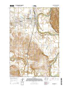 2014 Map of Monmouth, 2014 Print