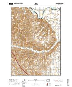 2020 Map of Moores Hollow, 2020 Print