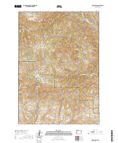 2020 Map of Mormon Basin, 2020 Print