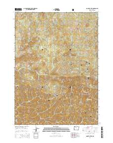 2014 Map of Mount Butler, 2014 Print