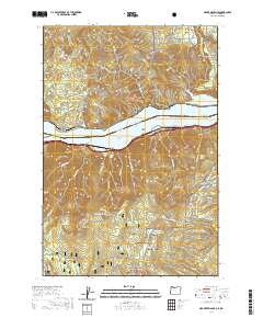 2020 Map of Mount Defiance, 2020 Print