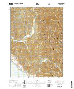 2020 Map of Mount Emily, 2020 Print