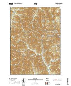 2020 Map of Mount Isabelle, 2020 Print