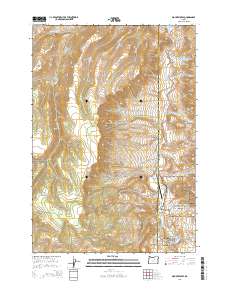2014 Map of Mount Misery, 2014 Print