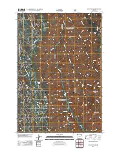 2011 Map of Mount Moriah, 2011 Print