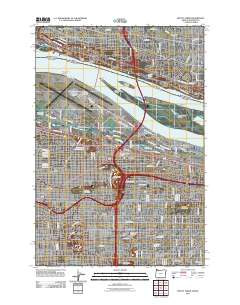 2011 Map of Mount Tabor, 2011 Print