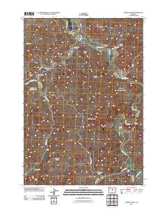 2011 Map of Muddy Ranch, 2011 Print