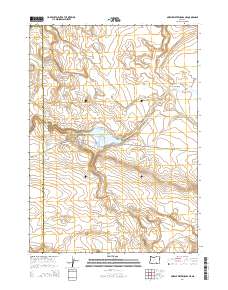 2014 Map of Murphy Waterholes NE, 2014 Print