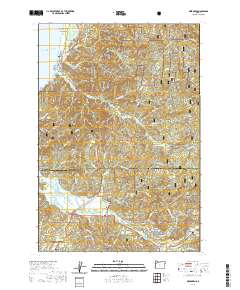 2020 Map of Neskowin, 2020 Print
