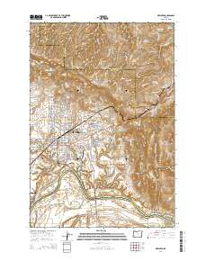 2014 Map of Newberg, 2014 Print
