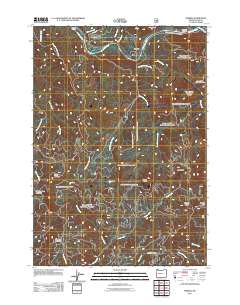 2011 Map of Nimrod, 2011 Print