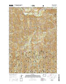 2014 Map of Nimrod, 2014 Print