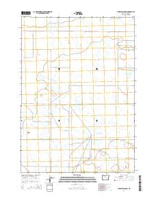 2014 Map of Ninemile Slough, 2014 Print