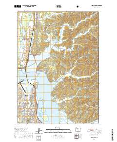 2020 Map of North Bend, 2020 Print