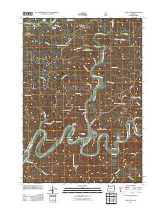 2011 Map of North Fork, 2011 Print
