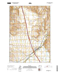 2020 Map of North Powder, 2020 Print