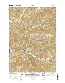 2014 Map of Nortons, 2014 Print