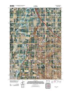 2011 Map of Nyssa, 2011 Print