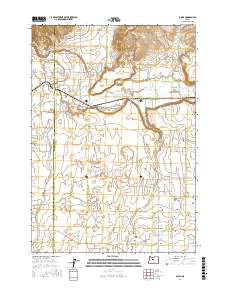 2017 Map of O'Neil, 2017 Print