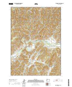 2020 Map of Oak Creek Valley, 2020 Print