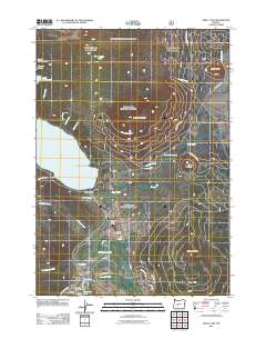 2011 Map of Odell Lake, 2011 Print