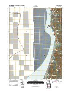 2011 Map of Ophir, 2011 Print