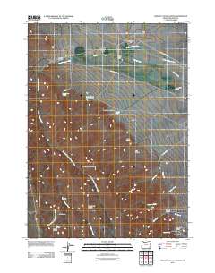 2011 Map of Oregon Canyon Ranch, 2011 Print