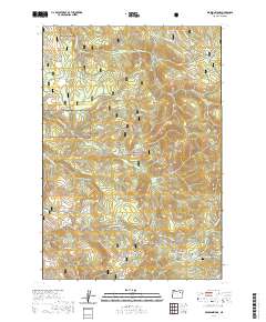 2020 Map of Pearson Ridge, 2020 Print