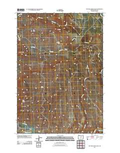 2011 Map of Picture Gorge East, 2011 Print