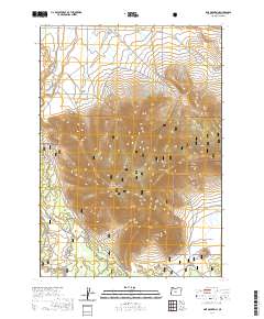 2020 Map of Pine Mountain, 2020 Print