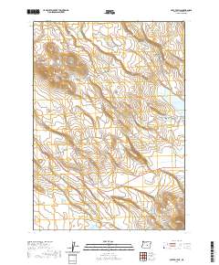 2020 Map of Potato Hills, 2020 Print