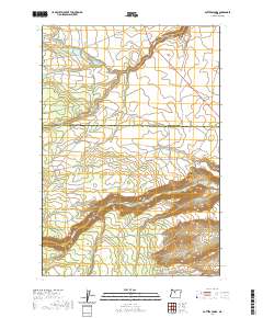 2020 Map of Potters Ponds, 2020 Print
