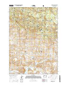 2014 Map of Prairie Hill, 2014 Print