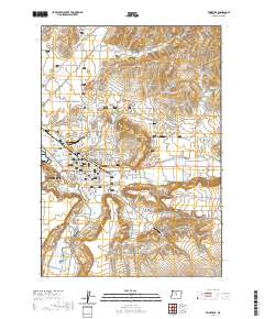 2020 Map of Prineville, 2020 Print