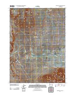 2011 Map of Rabbit Hills NW, 2011 Print