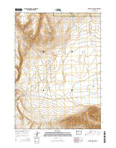 2014 Map of Rabbit Hills NW, 2014 Print