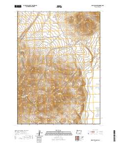 2020 Map of Rabbit Hills SW, 2020 Print