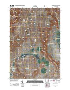 2011 Map of Rabbit Valley, 2011 Print