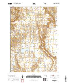 2020 Map of Rabbit Valley, 2020 Print