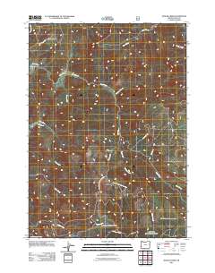 2011 Map of Rasler Creek, 2011 Print