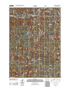 2011 Map of Red Butte, 2011 Print