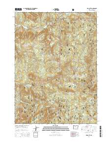 2014 Map of Red Butte, 2014 Print