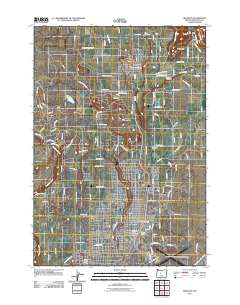2011 Map of Redmond, 2011 Print