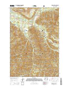 2014 Map of Rhododendron, 2014 Print