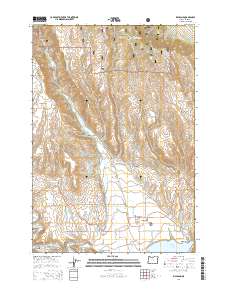 2014 Map of Richland, 2014 Print