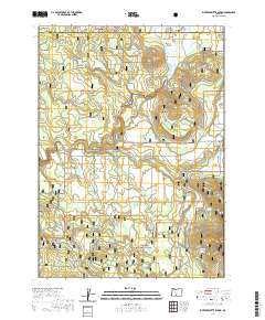 2020 Map of Riverbed Butte Spring, 2020 Print