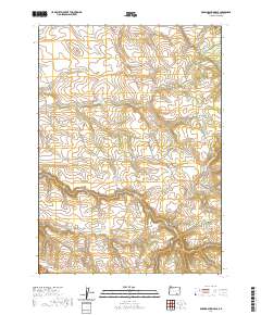 2020 Map of Roaring Springs SE, 2020 Print